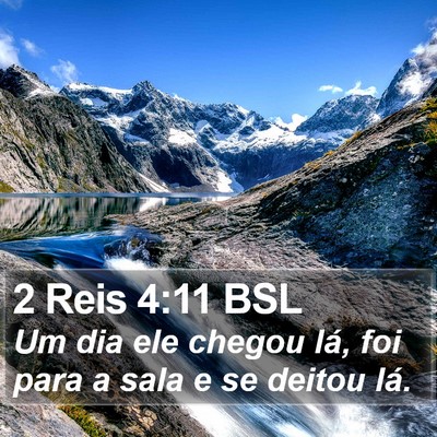 2 Reis 4:11 BSL Bible Verse Image