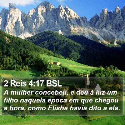 2 Reis 4:17 BSL Bible Verse Image