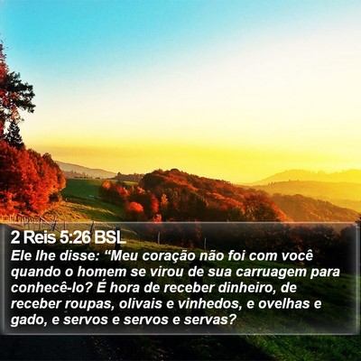 2 Reis 5:26 BSL Bible Verse Image