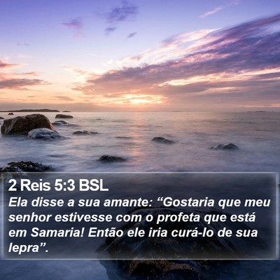 2 Reis 5:3 BSL Bible Verse Image