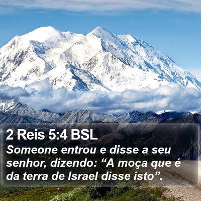 2 Reis 5:4 BSL Bible Verse Image