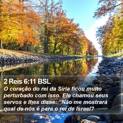 2 Reis 6:11 BSL Bible Verse Image