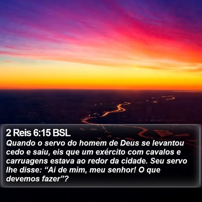 2 Reis 6:15 BSL Bible Verse Image