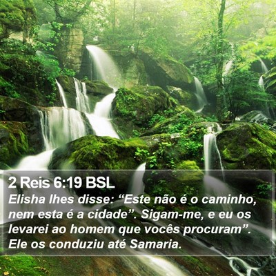 2 Reis 6:19 BSL Bible Verse Image