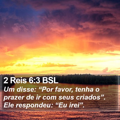2 Reis 6:3 BSL Bible Verse Image
