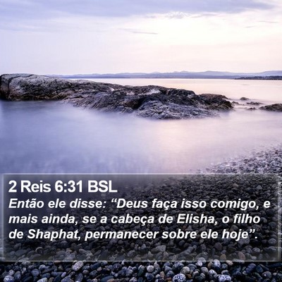 2 Reis 6:31 BSL Bible Verse Image