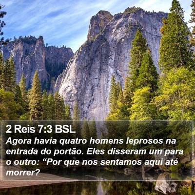 2 Reis 7:3 BSL Bible Verse Image