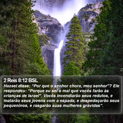 2 Reis 8:12 BSL Bible Verse Image