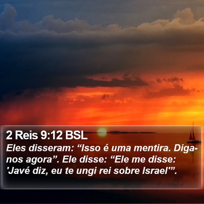 2 Reis 9:12 BSL Bible Verse Image