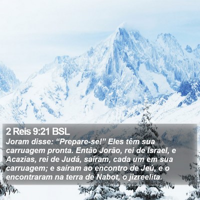 2 Reis 9:21 BSL Bible Verse Image