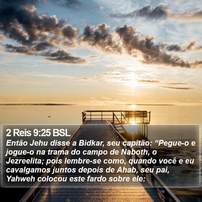 2 Reis 9:25 BSL Bible Verse Image