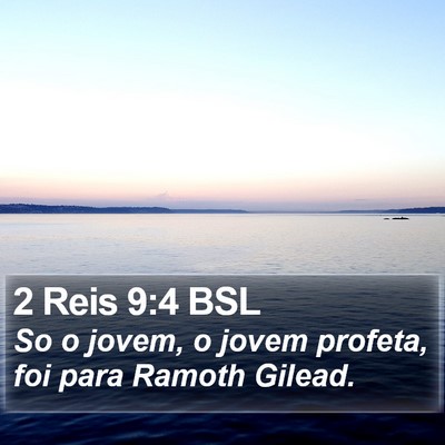 2 Reis 9:4 BSL Bible Verse Image