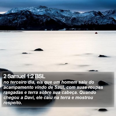 2 Samuel 1:2 BSL Bible Verse Image