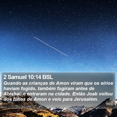 2 Samuel 10:14 BSL Bible Verse Image