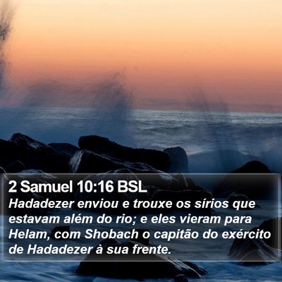 2 Samuel 10:16 BSL Bible Verse Image