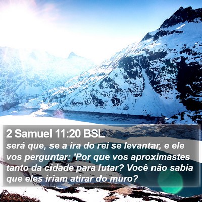 2 Samuel 11:20 BSL Bible Verse Image