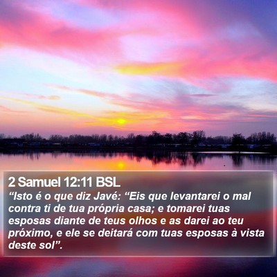 2 Samuel 12:11 BSL Bible Verse Image