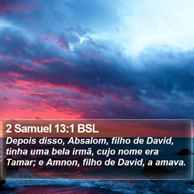 2 Samuel 13:1 BSL Bible Verse Image