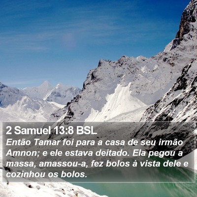 2 Samuel 13:8 BSL Bible Verse Image