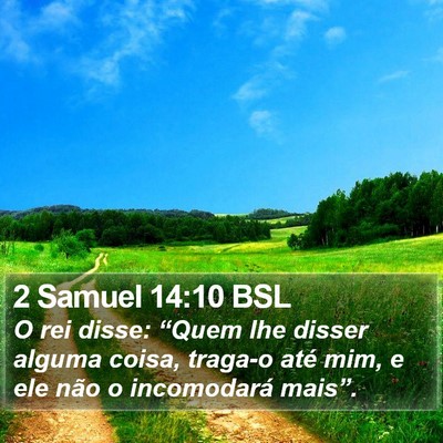 2 Samuel 14:10 BSL Bible Verse Image