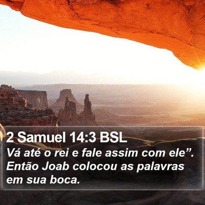 2 Samuel 14:3 BSL Bible Verse Image