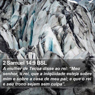 2 Samuel 14:9 BSL Bible Verse Image