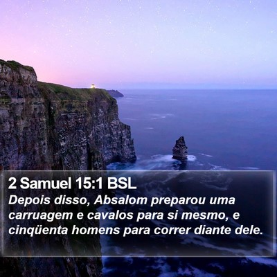 2 Samuel 15:1 BSL Bible Verse Image