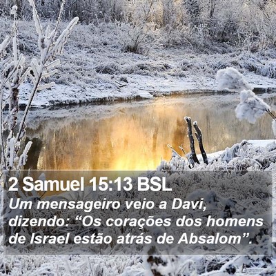 2 Samuel 15:13 BSL Bible Verse Image