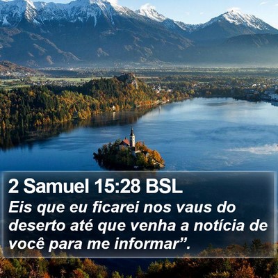 2 Samuel 15:28 BSL Bible Verse Image