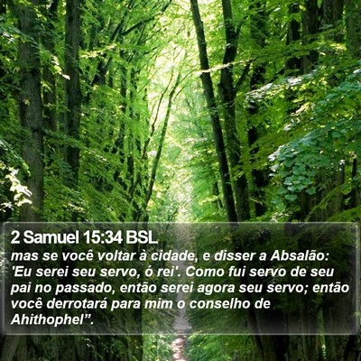 2 Samuel 15:34 BSL Bible Verse Image