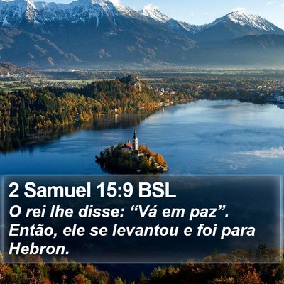 2 Samuel 15:9 BSL Bible Verse Image