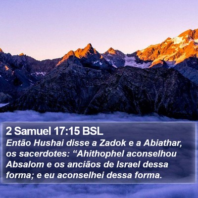 2 Samuel 17:15 BSL Bible Verse Image