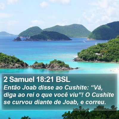2 Samuel 18:21 BSL Bible Verse Image