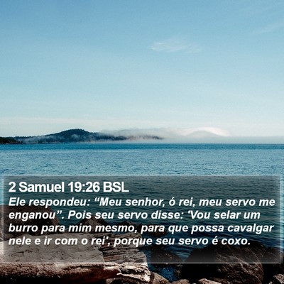 2 Samuel 19:26 BSL Bible Verse Image