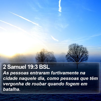 2 Samuel 19:3 BSL Bible Verse Image