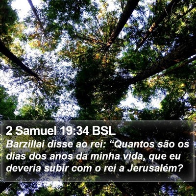 2 Samuel 19:34 BSL Bible Verse Image