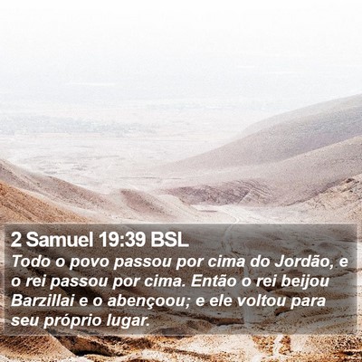 2 Samuel 19:39 BSL Bible Verse Image