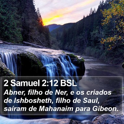 2 Samuel 2:12 BSL Bible Verse Image