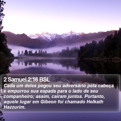 2 Samuel 2:16 BSL Bible Verse Image