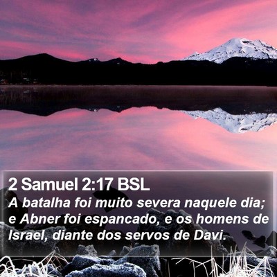 2 Samuel 2:17 BSL Bible Verse Image