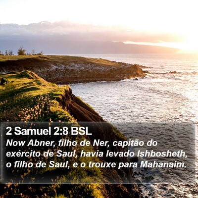 2 Samuel 2:8 BSL Bible Verse Image