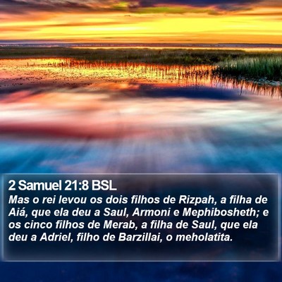 2 Samuel 21:8 BSL Bible Verse Image