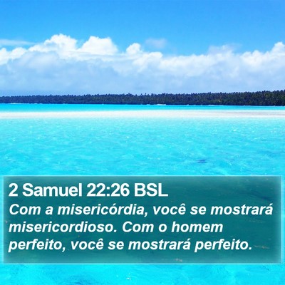 2 Samuel 22:26 BSL Bible Verse Image