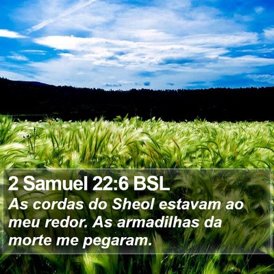 2 Samuel 22:6 BSL Bible Verse Image