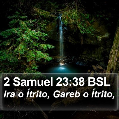 2 Samuel 23:38 BSL Bible Verse Image