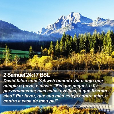 2 Samuel 24:17 BSL Bible Verse Image
