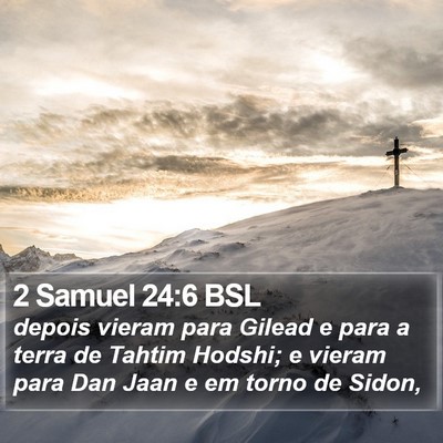 2 Samuel 24:6 BSL Bible Verse Image
