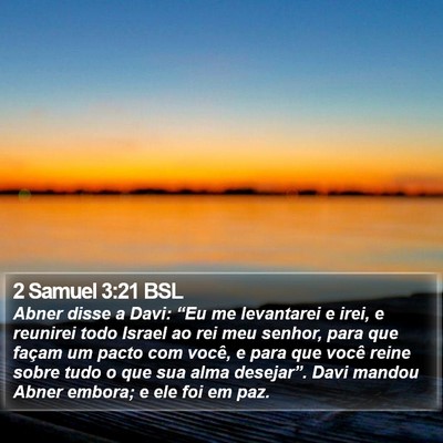 2 Samuel 3:21 BSL Bible Verse Image