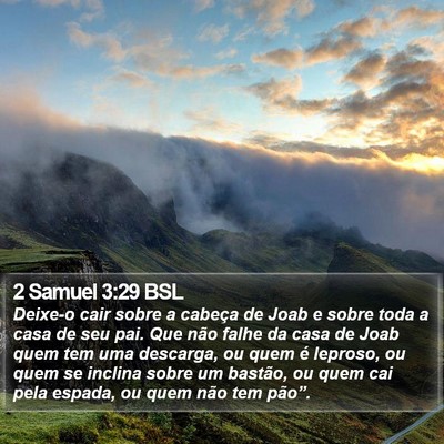 2 Samuel 3:29 BSL Bible Verse Image