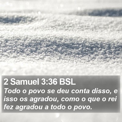 2 Samuel 3:36 BSL Bible Verse Image
